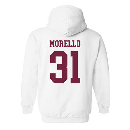 Fordham - NCAA Baseball : Mason Morello - Classic Shersey Hooded Sweatshirt-1