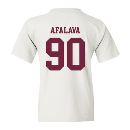 Fordham - NCAA Football : Tiumalu Afalava - Classic Shersey Youth T-Shirt-1