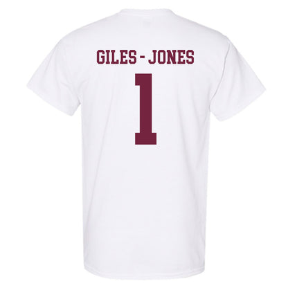 Fordham - NCAA Women's Basketball : Miya Giles - Jones - Classic Shersey T-Shirt-1