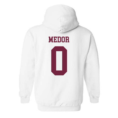 Fordham - NCAA Men's Basketball : Japhet Medor - Classic Shersey Hooded Sweatshirt