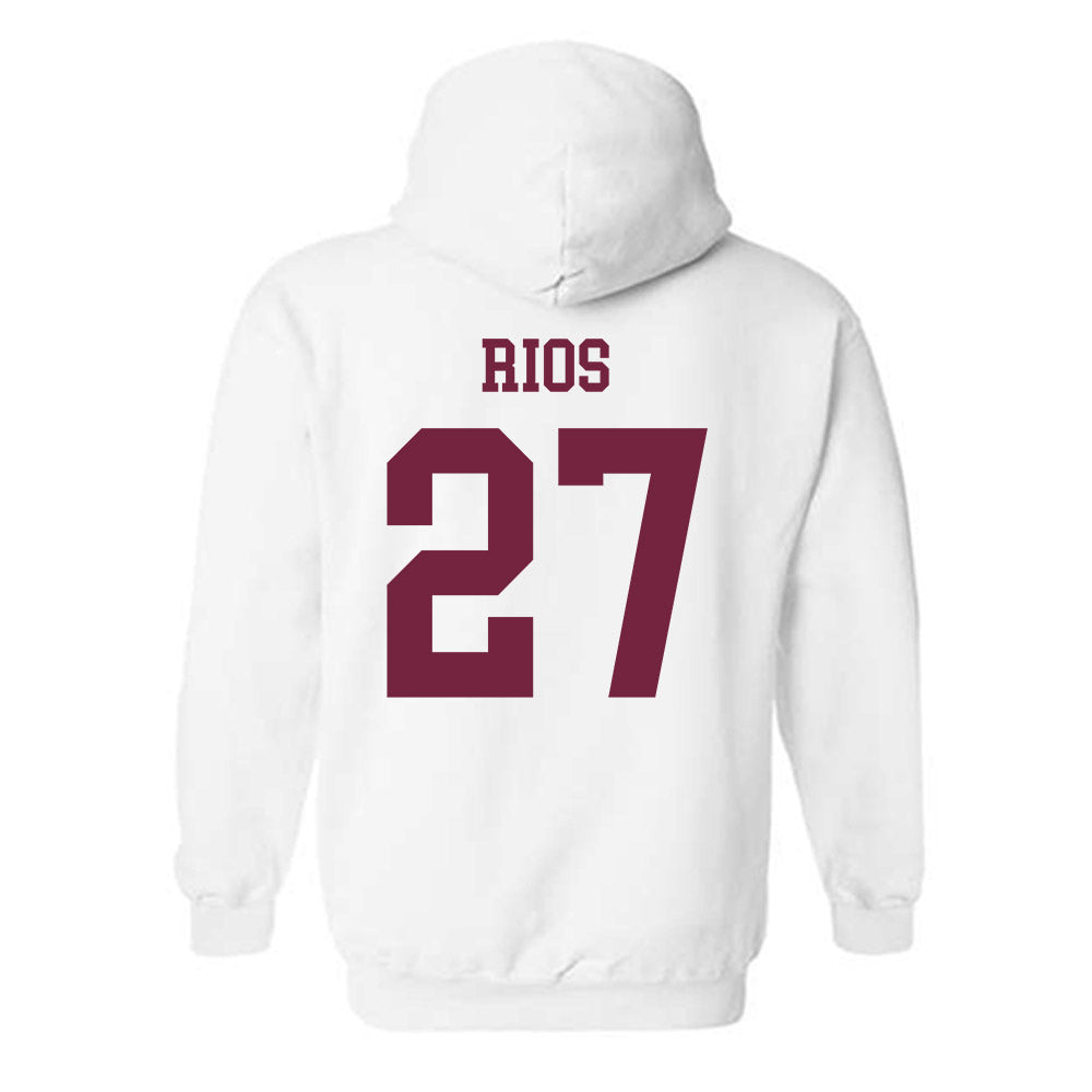 Fordham - NCAA Women's Soccer : Lucy Rios - Classic Shersey Hooded Sweatshirt-1