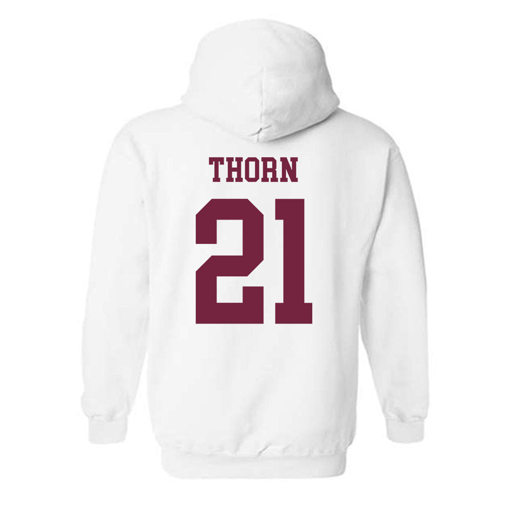 Fordham - NCAA Football : Michael Thorn - Classic Shersey Hooded Sweatshirt-1