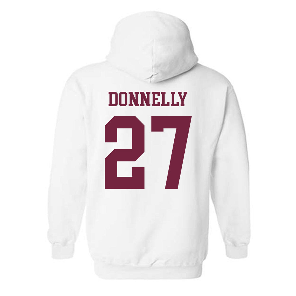 Fordham - NCAA Baseball : Joey Donnelly - Classic Shersey Hooded Sweatshirt-1