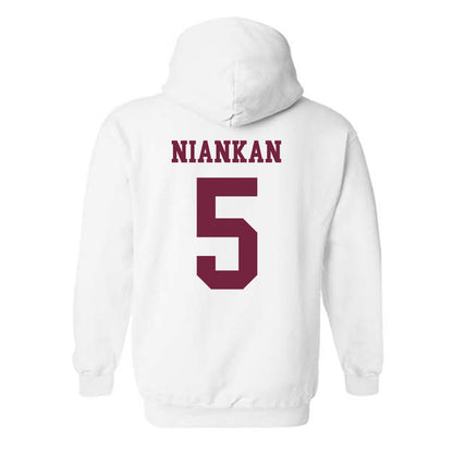 Fordham - NCAA Women's Basketball : Ornella Niankan - Classic Shersey Hooded Sweatshirt-1