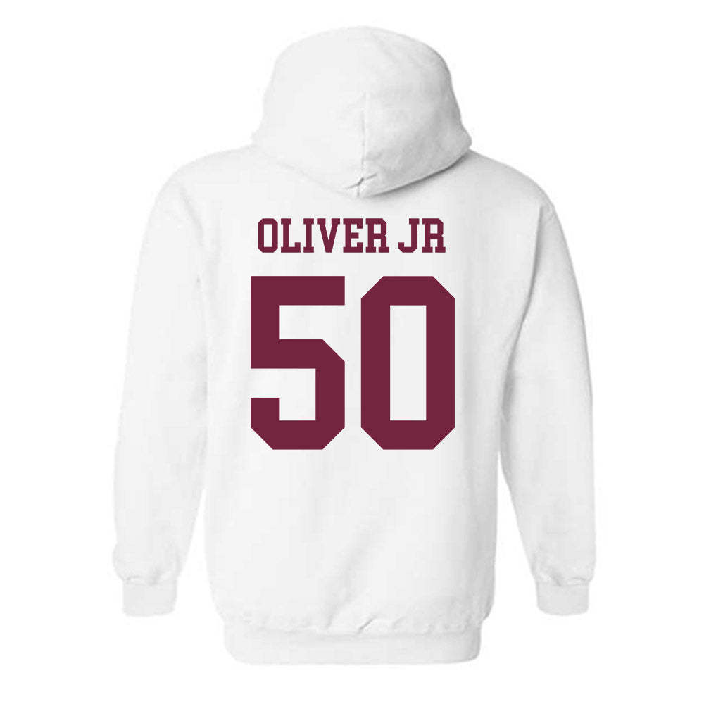 Fordham - NCAA Football : Brian Oliver Jr - Classic Shersey Hooded Sweatshirt-1