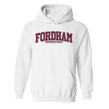 Fordham - NCAA Men's Swimming & Diving : Alex Ayers - Classic Shersey Hooded Sweatshirt-0