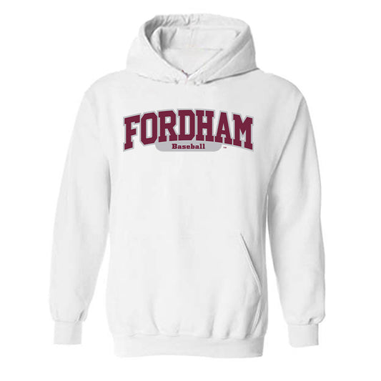 Fordham - NCAA Baseball : Anthony Scarlata - Classic Shersey Hooded Sweatshirt-0