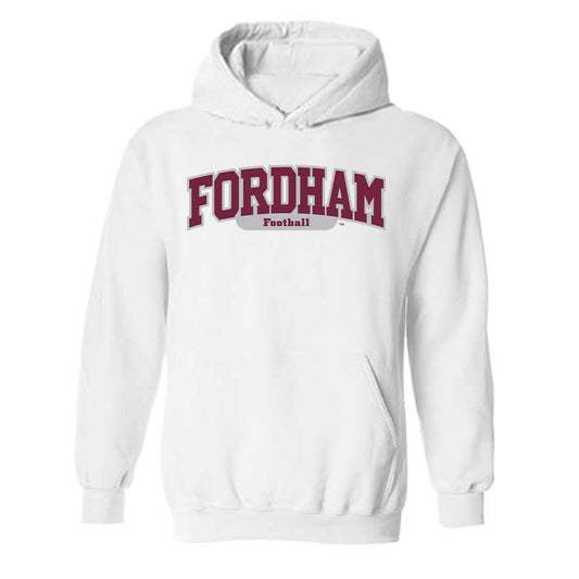 Fordham - NCAA Football : Rob Novotny - Classic Shersey Hooded Sweatshirt-0