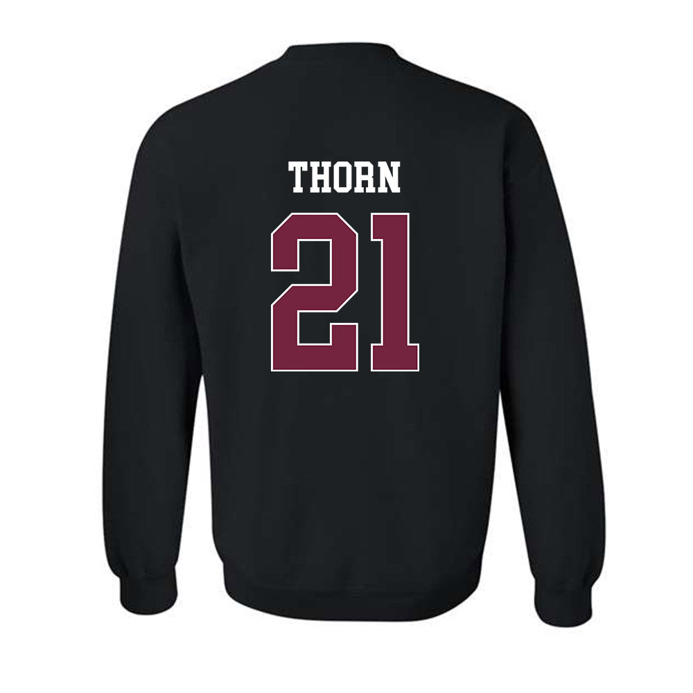 Fordham - NCAA Football : Michael Thorn - Classic Shersey Crewneck Sweatshirt-1