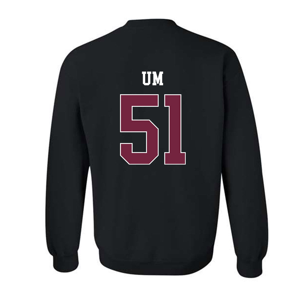 Fordham - NCAA Football : Ryan Um - Classic Shersey Crewneck Sweatshirt-1