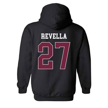 Fordham - NCAA Football : AJ Revella - Classic Shersey Hooded Sweatshirt-1