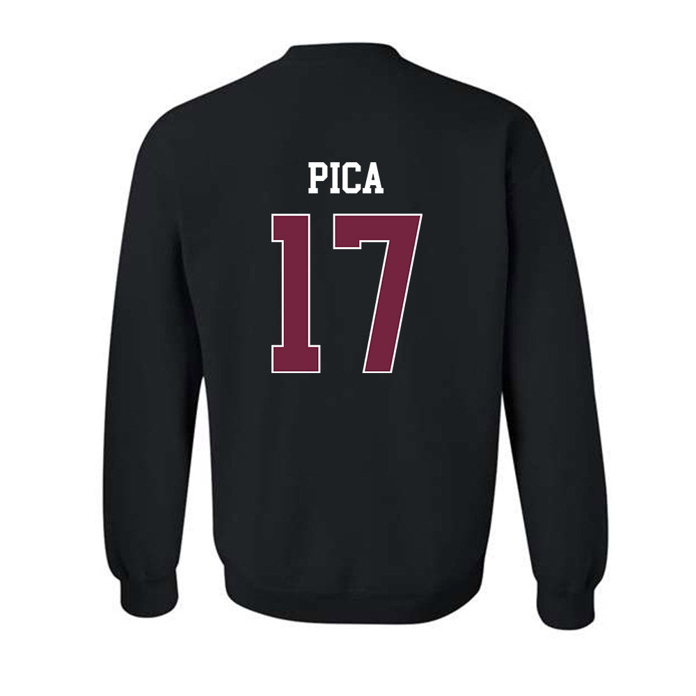 Fordham - NCAA Men's Soccer : Christian Pica - Classic Shersey Crewneck Sweatshirt-1