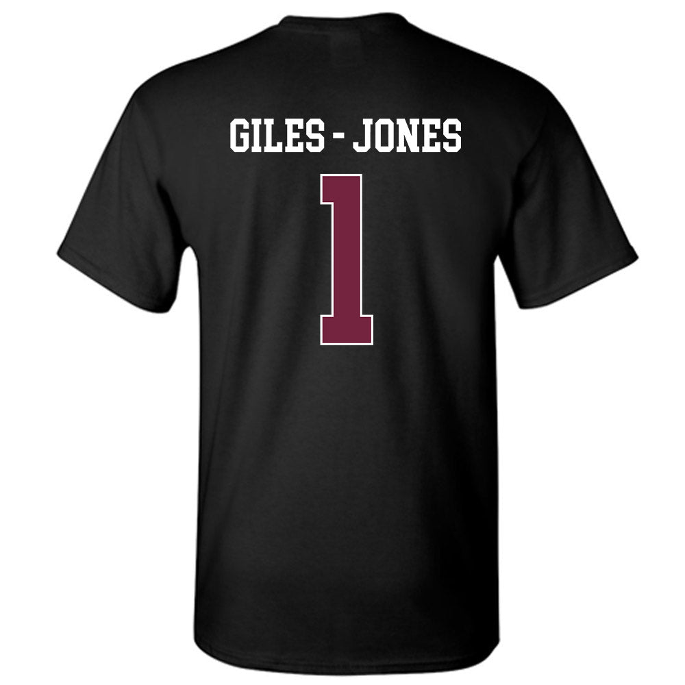 Fordham - NCAA Women's Basketball : Miya Giles - Jones - Classic Shersey T-Shirt-1