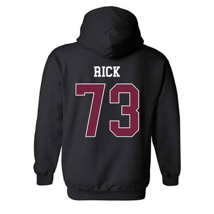 Fordham - NCAA Football : Leo Rick - Classic Shersey Hooded Sweatshirt-1