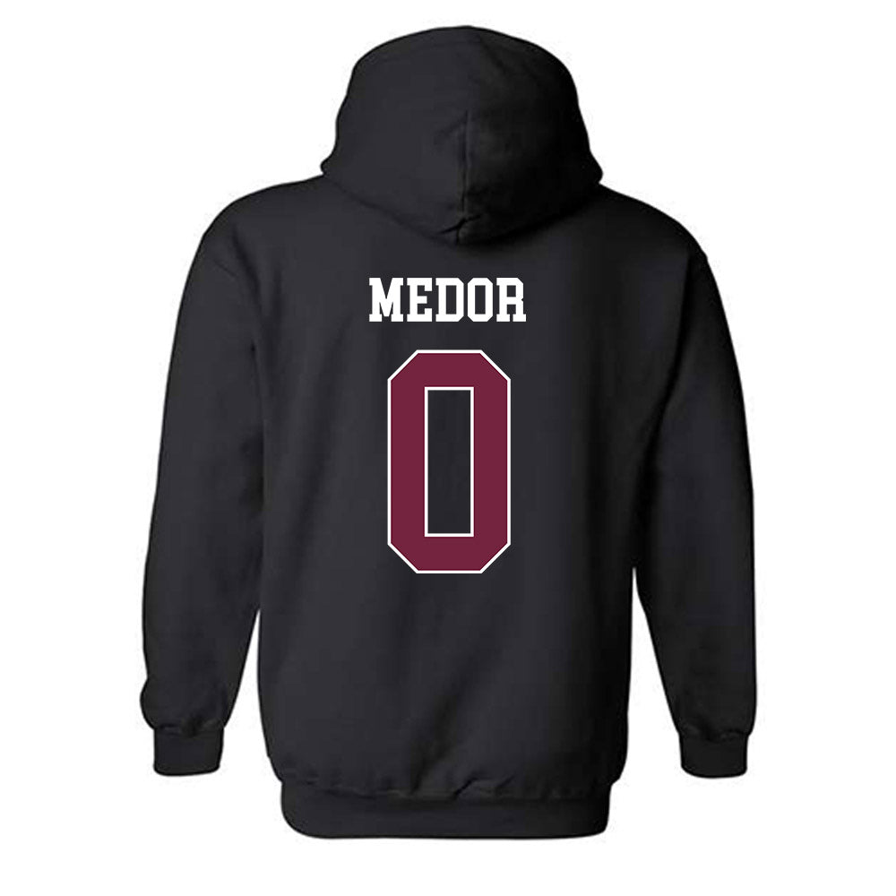 Fordham - NCAA Men's Basketball : Japhet Medor - Classic Shersey Hooded Sweatshirt