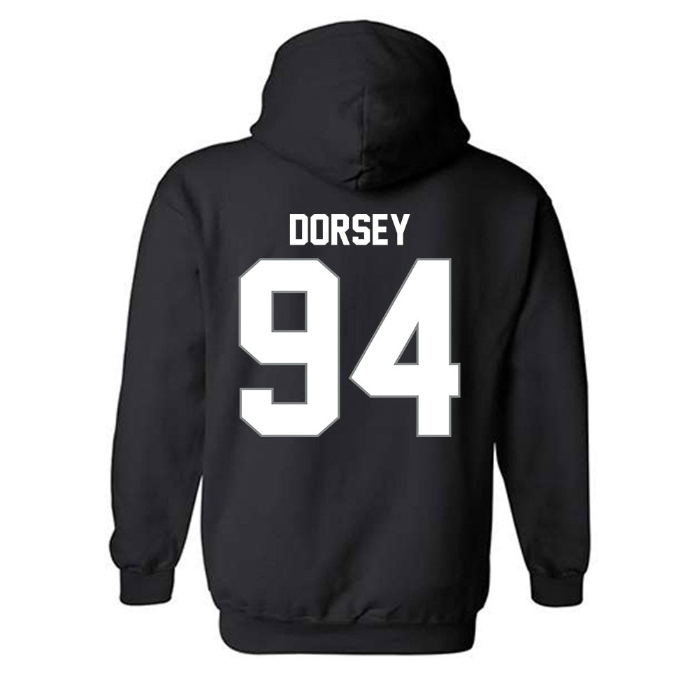 NCCU - NCAA Football : Gary Dorsey - Classic Shersey Hooded Sweatshirt-1