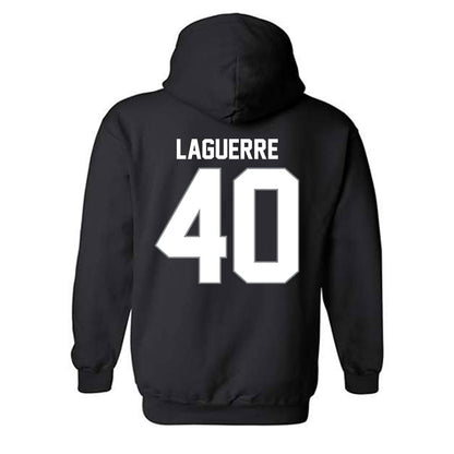 NCCU - NCAA Football : Jeremiah Laguerre - Classic Shersey Hooded Sweatshirt-1