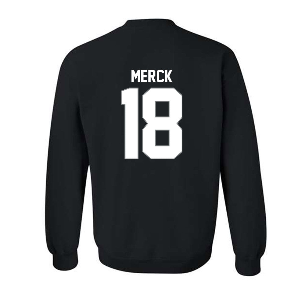 NCCU - NCAA Football : Carter Merck - Classic Shersey Crewneck Sweatshirt-1