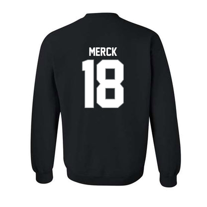 NCCU - NCAA Football : Carter Merck - Classic Shersey Crewneck Sweatshirt-1