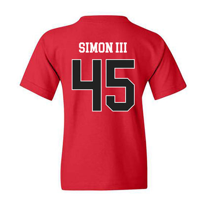 Lamar - NCAA Football : Albert Simon III - Classic Shersey Youth T-Shirt-1