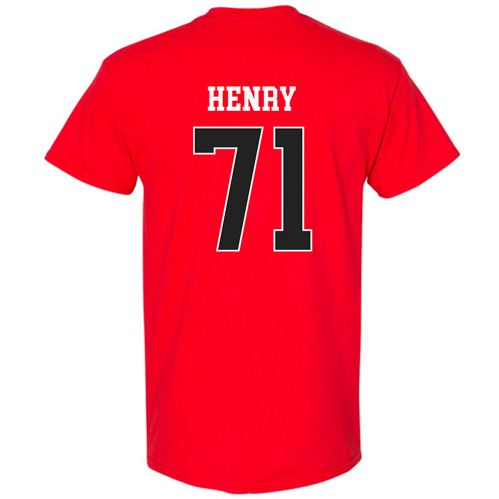 Lamar - NCAA Football : Treaden Henry - Classic Shersey T-Shirt-1
