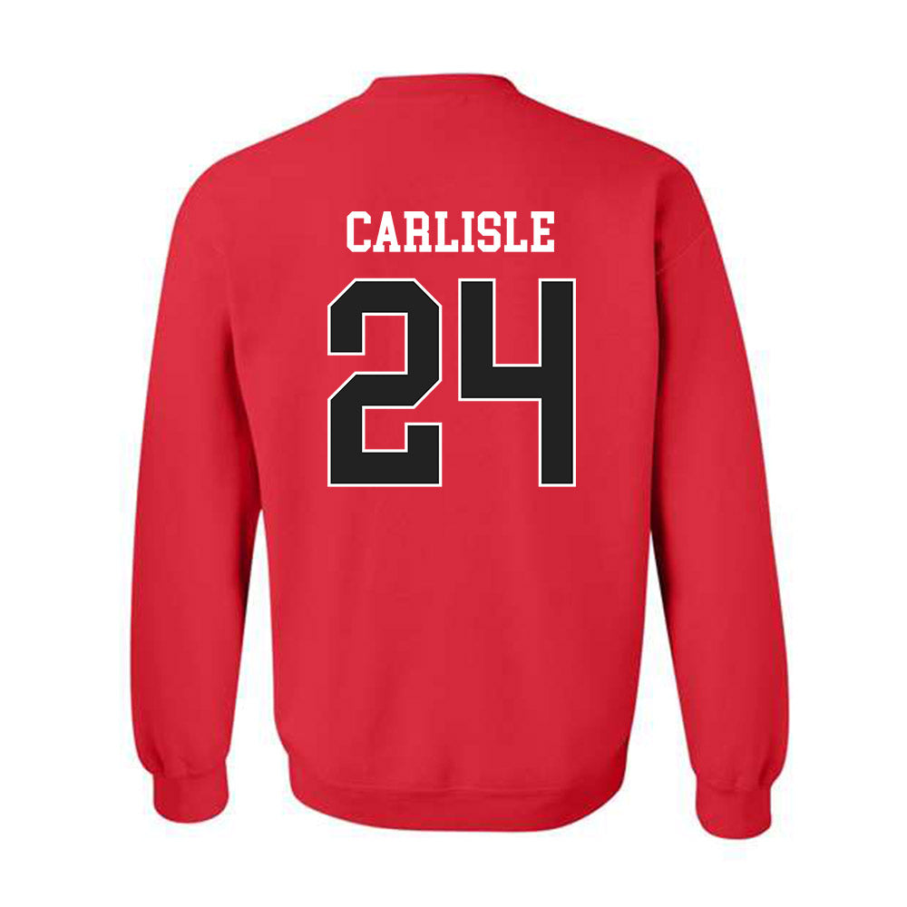 Lamar - NCAA Baseball : Tanner Carlisle - Classic Shersey Crewneck Sweatshirt-1