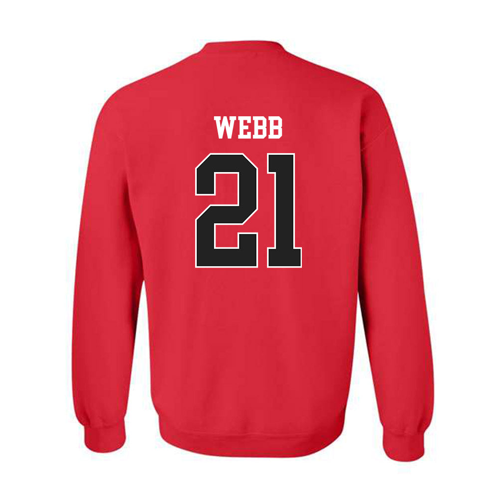 Lamar - NCAA Women's Volleyball : Kimaya Webb - Classic Shersey Crewneck Sweatshirt-1