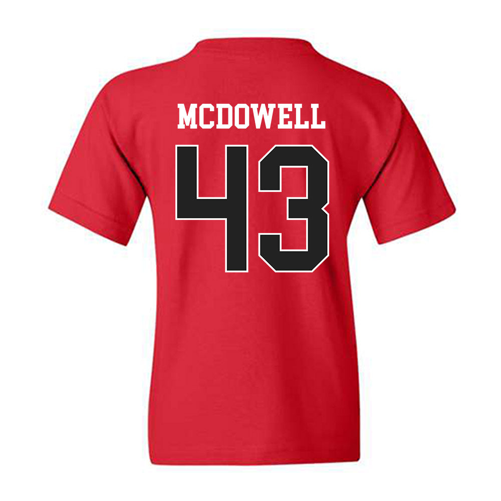 Lamar - NCAA Football : Ladamion Mcdowell - Classic Shersey Youth T-Shirt-1
