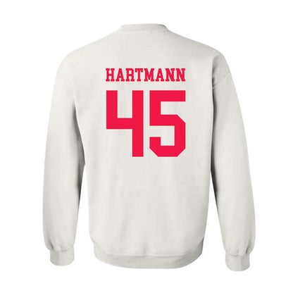 Lamar - NCAA Baseball : Max Hartmann - Classic Shersey Crewneck Sweatshirt-1