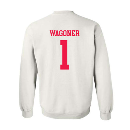 Lamar - NCAA Baseball : Jake Wagoner - Classic Shersey Crewneck Sweatshirt-1