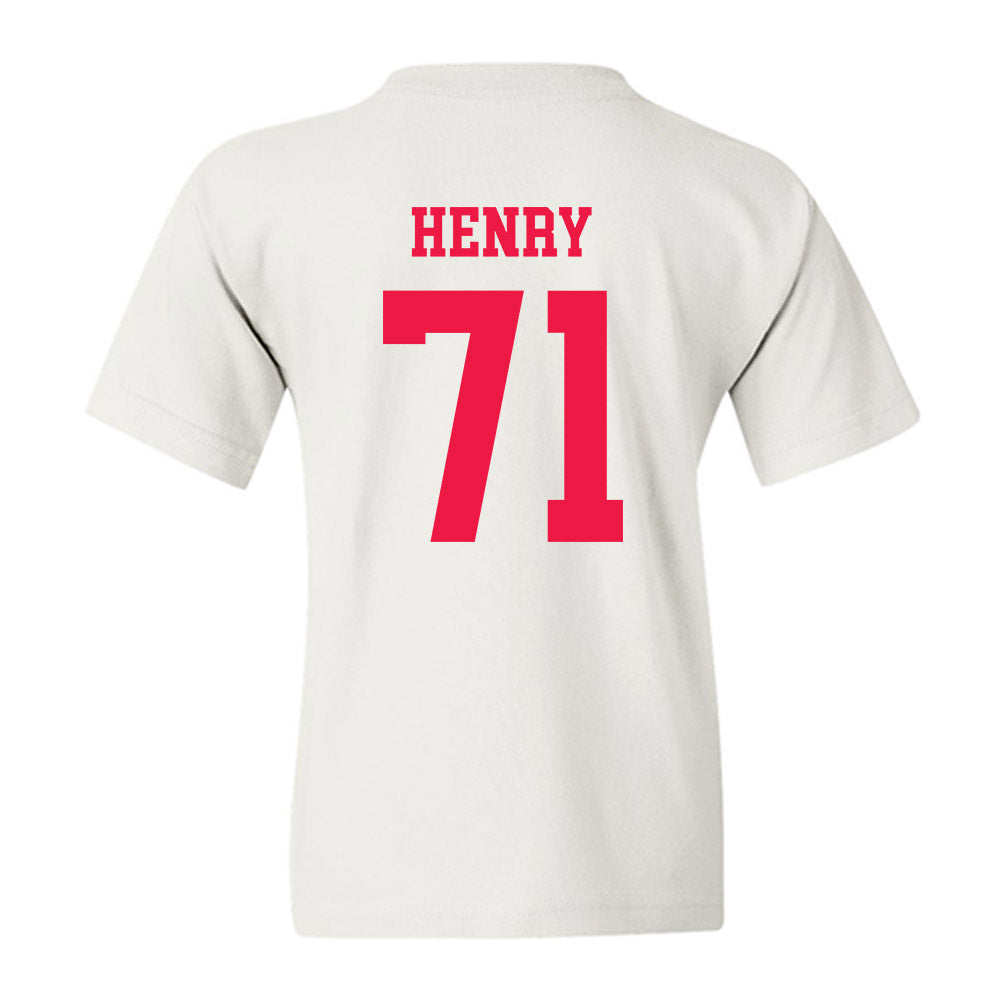 Lamar - NCAA Football : Treaden Henry - Classic Shersey Youth T-Shirt-1