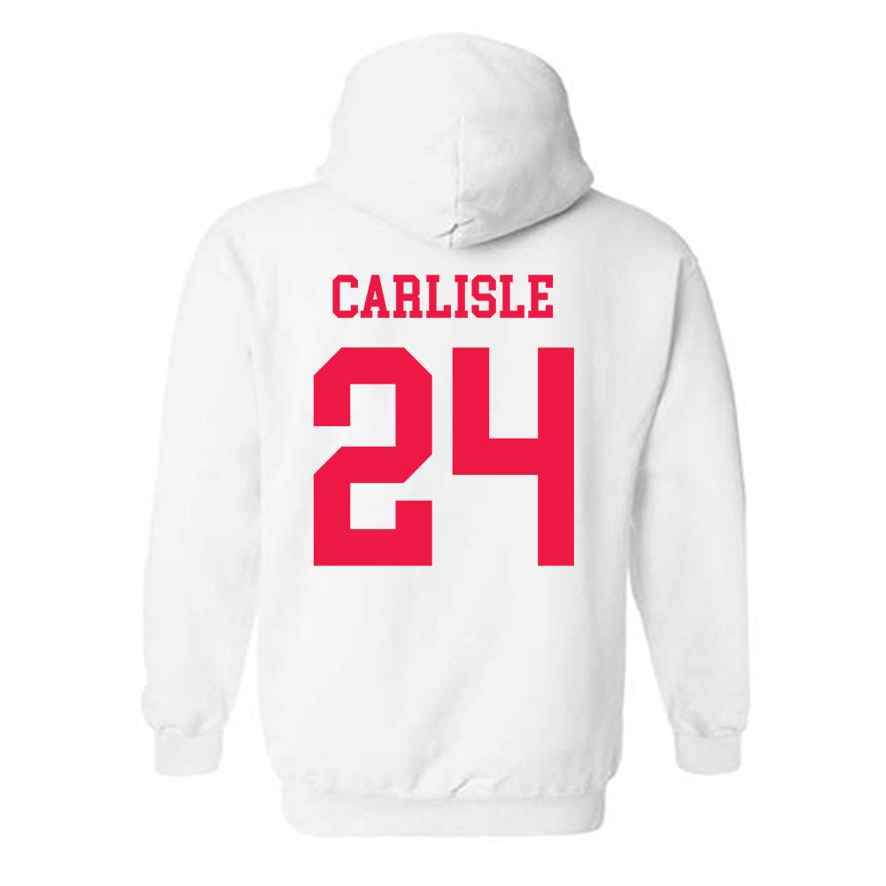Lamar - NCAA Baseball : Tanner Carlisle - Classic Shersey Hooded Sweatshirt-1