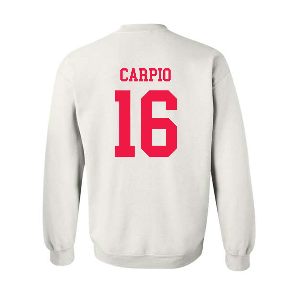 Lamar - NCAA Baseball : Julius Carpio - Classic Shersey Crewneck Sweatshirt-1