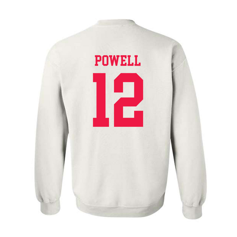 Lamar - NCAA Football : Lucas Powell - Classic Shersey Crewneck Sweatshirt-1