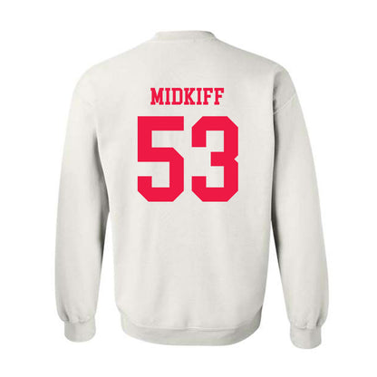 Lamar - NCAA Baseball : Daniel Midkiff - Classic Shersey Crewneck Sweatshirt-1