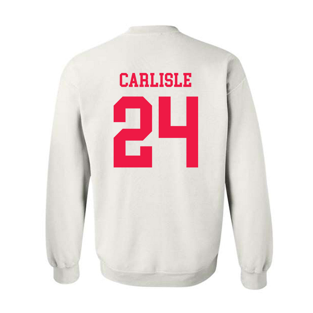 Lamar - NCAA Baseball : Tanner Carlisle - Classic Shersey Crewneck Sweatshirt-1