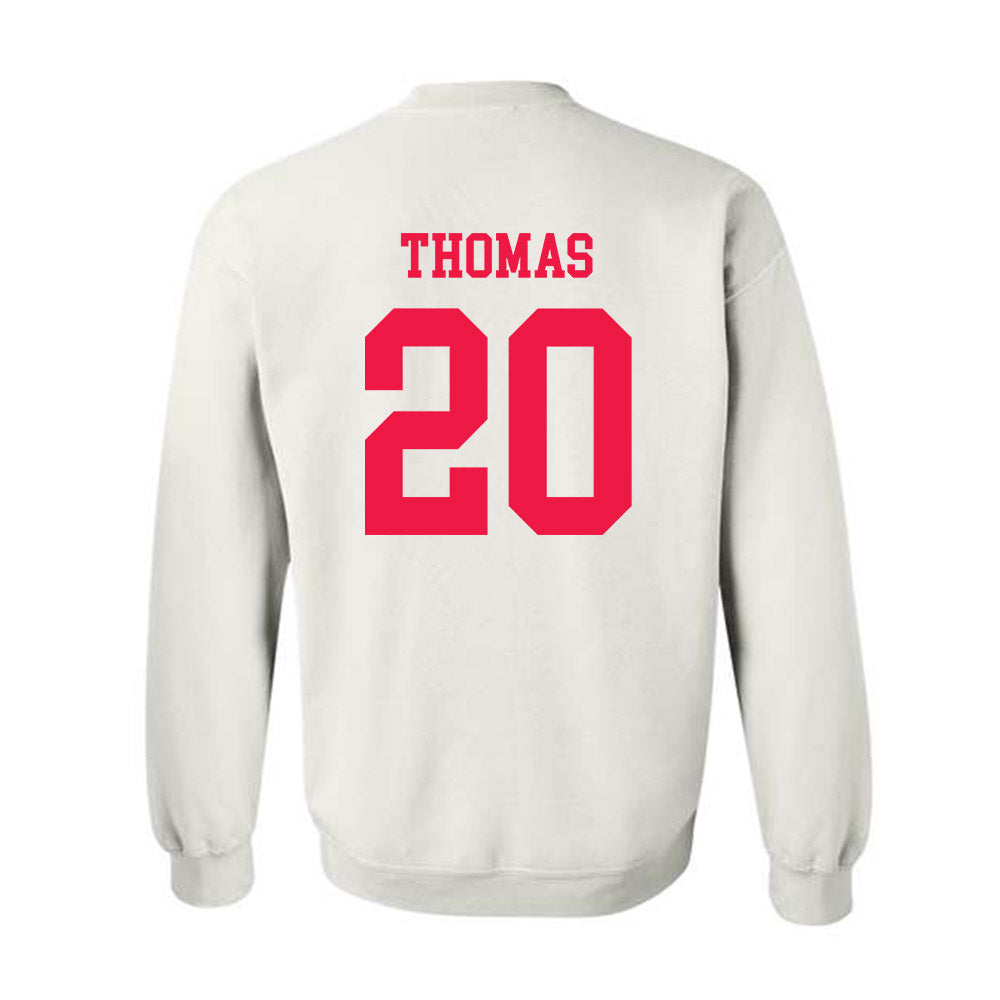 Lamar - NCAA Football : Blake Thomas - Classic Shersey Crewneck Sweatshirt-1