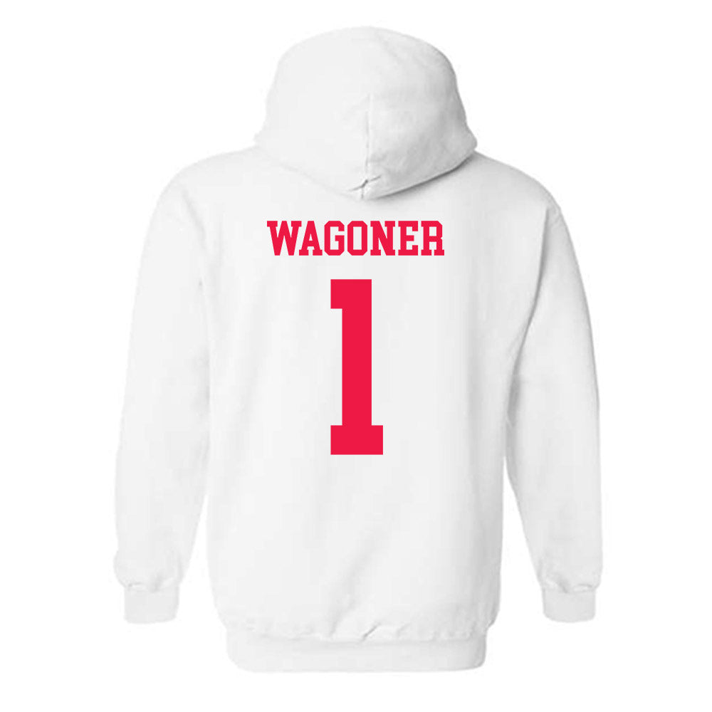 Lamar - NCAA Baseball : Jake Wagoner - Classic Shersey Hooded Sweatshirt-1