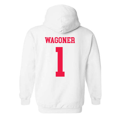 Lamar - NCAA Baseball : Jake Wagoner - Classic Shersey Hooded Sweatshirt-1