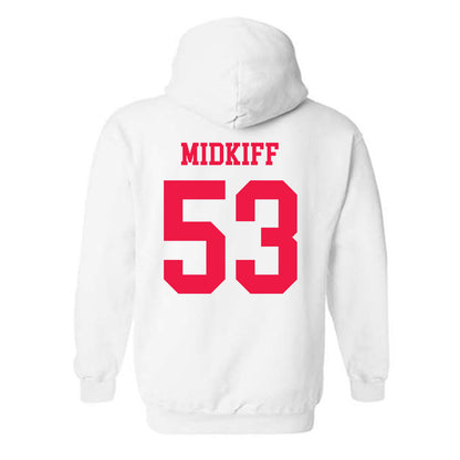 Lamar - NCAA Baseball : Daniel Midkiff - Classic Shersey Hooded Sweatshirt-1