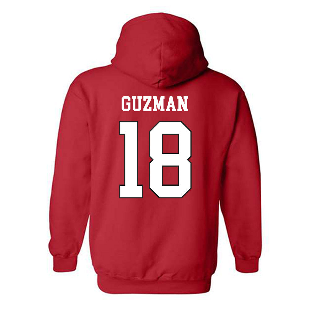 Lamar - NCAA Women's Soccer : Christina Guzman - Classic Shersey Hooded Sweatshirt-1