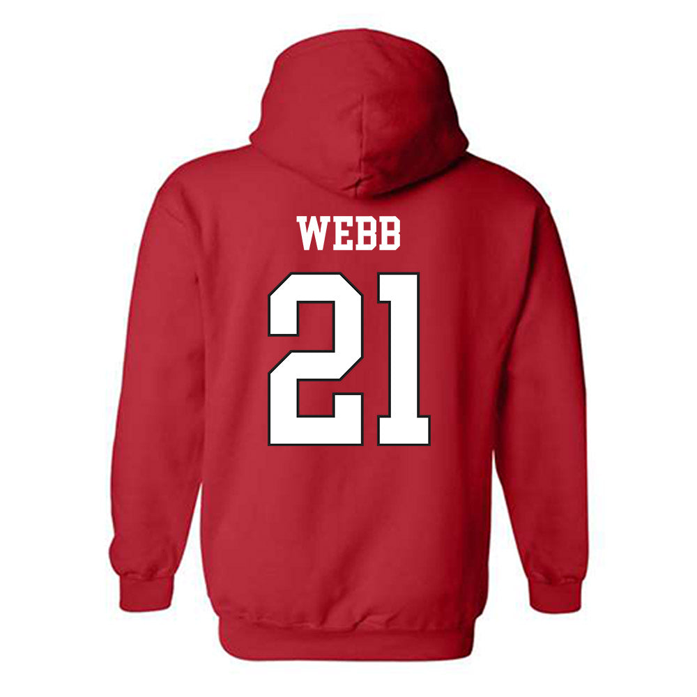 Lamar - NCAA Women's Volleyball : Kimaya Webb - Classic Shersey Hooded Sweatshirt-1
