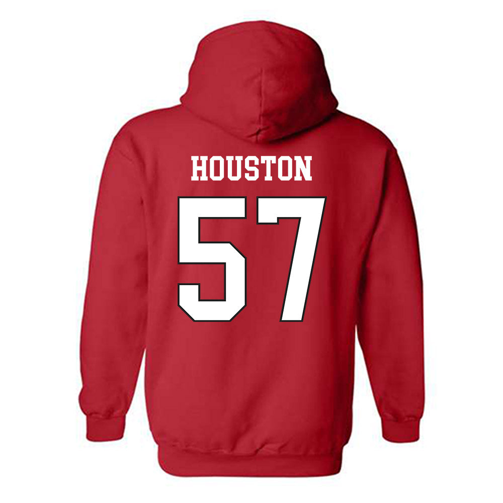 Lamar - NCAA Football : Courtlyn Houston - Classic Shersey Hooded Sweatshirt-1
