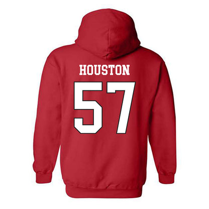 Lamar - NCAA Football : Courtlyn Houston - Classic Shersey Hooded Sweatshirt-1