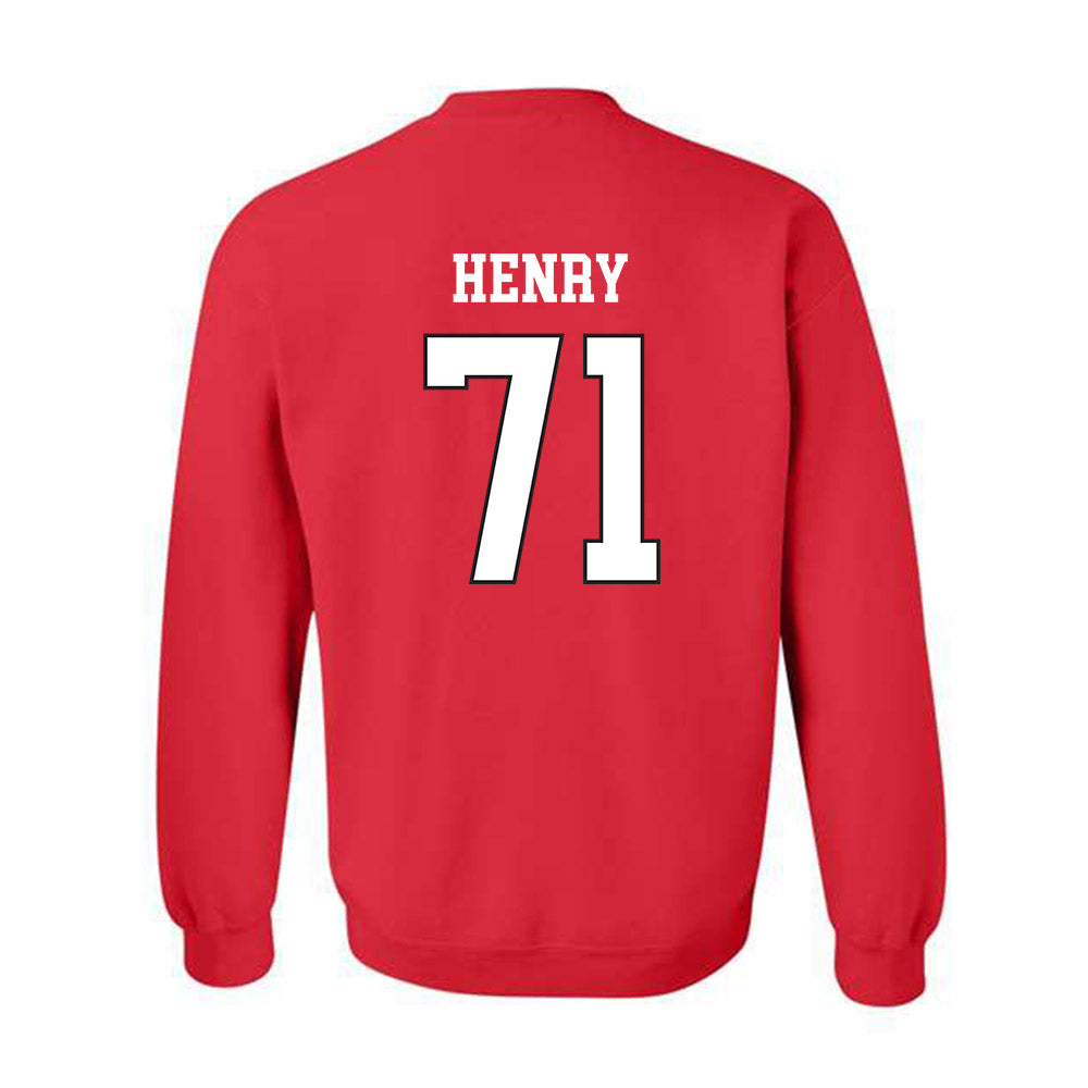 Lamar - NCAA Football : Treaden Henry - Classic Shersey Crewneck Sweatshirt-1