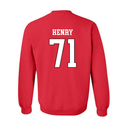 Lamar - NCAA Football : Treaden Henry - Classic Shersey Crewneck Sweatshirt-1