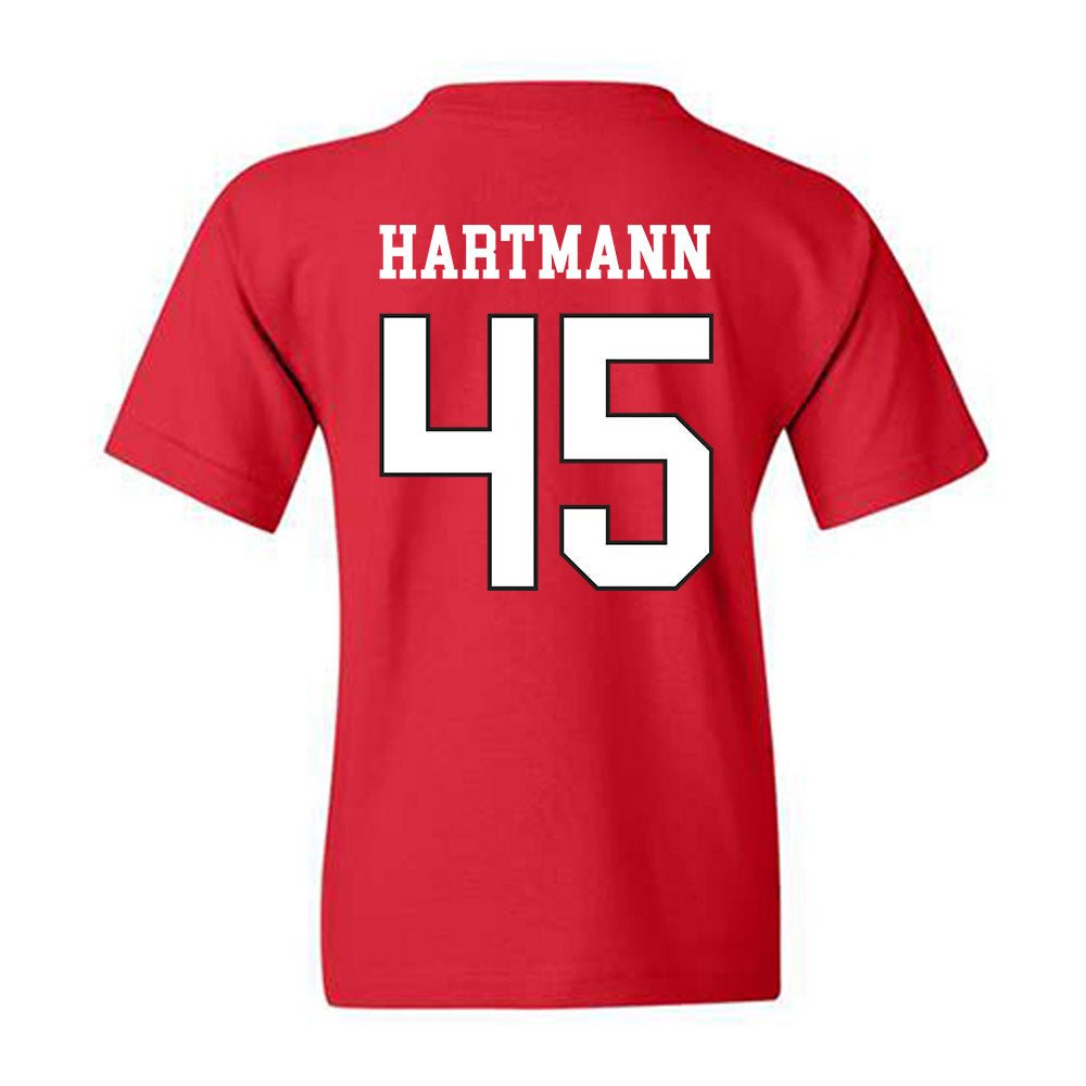Lamar - NCAA Baseball : Max Hartmann - Classic Shersey Youth T-Shirt-1