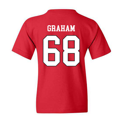 Lamar - NCAA Football : Zaylen Graham - Classic Shersey Youth T-Shirt-1