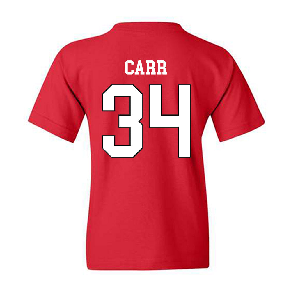 Lamar - NCAA Football : Ean Carr - Classic Shersey Youth T-Shirt-1