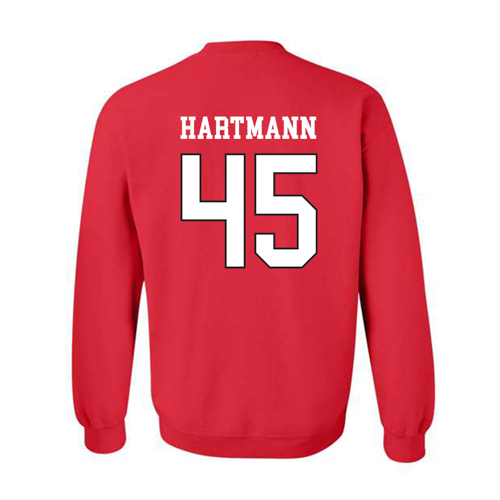Lamar - NCAA Baseball : Max Hartmann - Classic Shersey Crewneck Sweatshirt-1